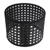 PE Lamp Shade Hollow Carved Lampshade Modern Style Compatible with