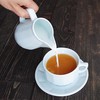 Nankai Tsusho F.O.B COOP Cafe Milk Jug, White, Large 0748-003