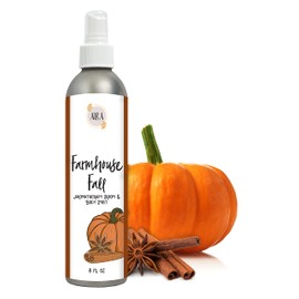 Aira Mist Farmhouse Fall Organic Room Spray - Essential Oil Spray with Organic Ingredients & Therapeutic Essential Oils - Living Room Spray Free of Alcohol & Parabens - Fall Home Fragrance - 4 Ounces