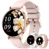 Smart Watch for Women, 1.27" HD Screen Fitness Tracker, Make/Answer