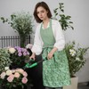 HYVOROS Cute Floral Aprons for Women with Pockets,Cotton Adjustable Neck
