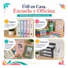 50 Hojas De Papel Fotográfico Autoadhesivo A4, 135g, Blanco