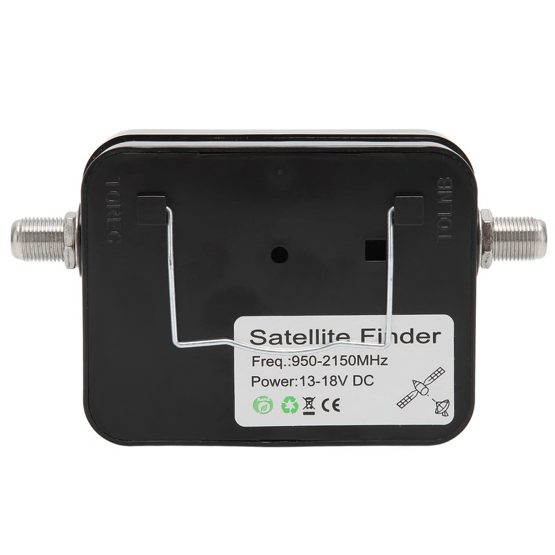 MXGZ Satellite Signal Detector, Compact Satellite Signal Meter with Built-in