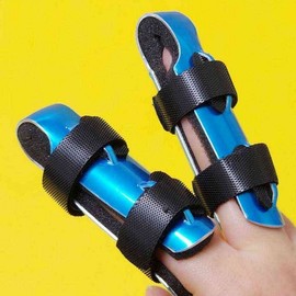 Aluminum Finger Cast M finger protection 2ea