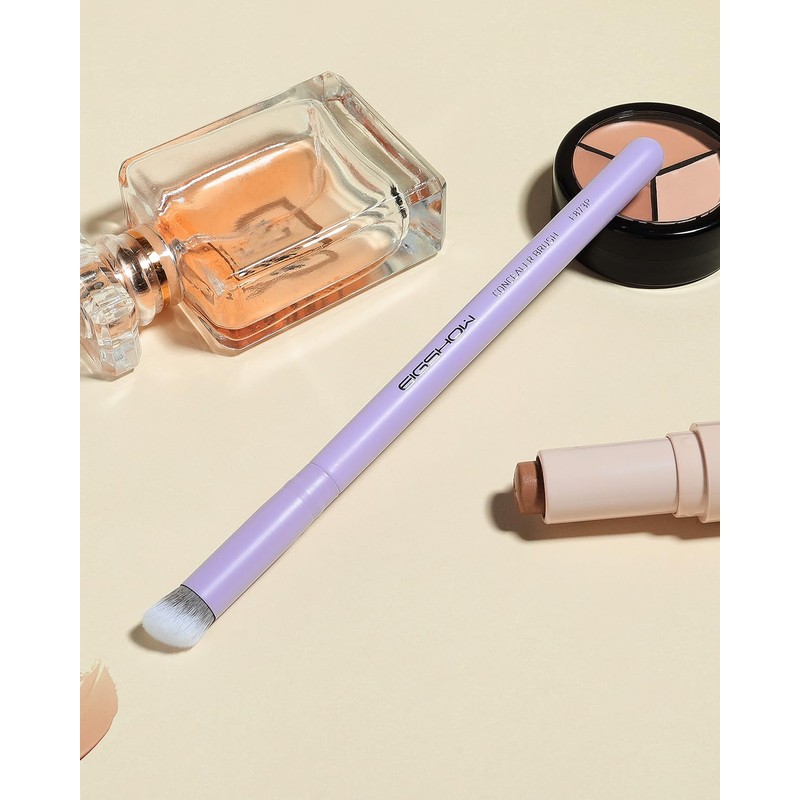 EIGSHOW Concealer Brush Silver Ion Makeup Brush, Diagonal Cut, Can