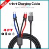 Universal, For Motorola 4-in-1 HEAVY DUTY FAST Charging Cable for