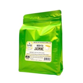 Jasmine green tea pods compatible with Nespresso OriginalLine, tea capsules for coffee brewers - 18 tea capsules
