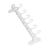 Wall Mount Utensil Rail Rack Easy Sliding Space Aluminum Kitchen