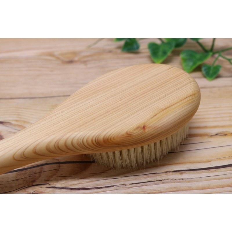Our work 00380 Akasuri Cypress Body Brush, L