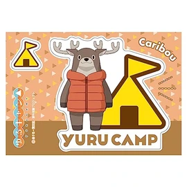 Yurucamp SEASON 2 GG3 Resistant Sticker Caribou Kun