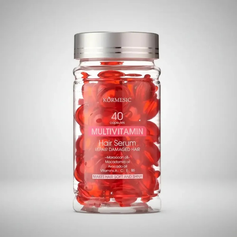 Cápsulas Multivitaminas Reparadoras De Cabello Körmesic 40