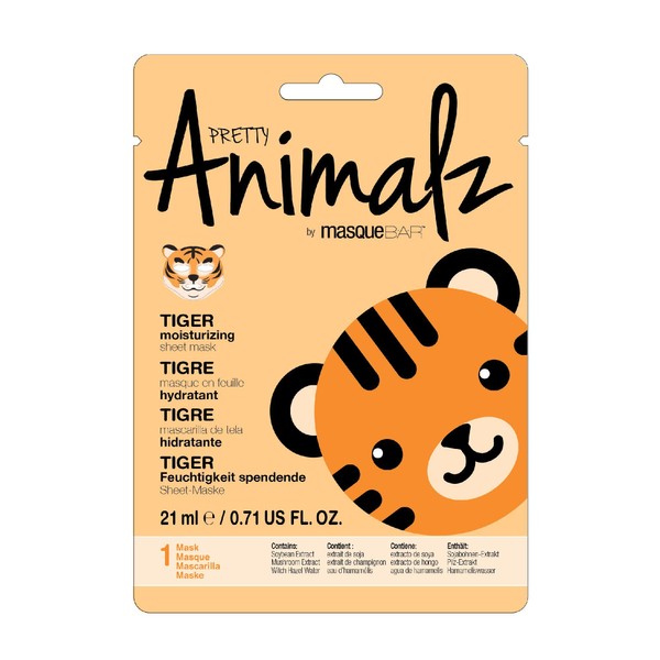 Pretty Animalz Tiger Sheet Mask