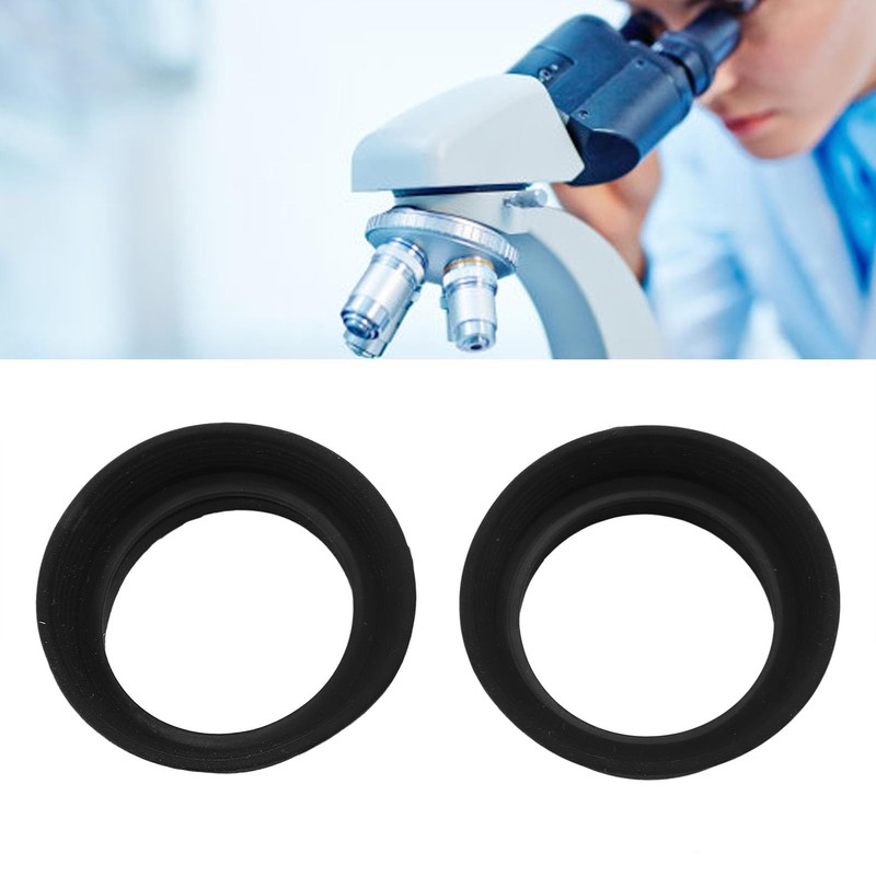 2 Pcs Scope Eyepiece Eyecup Foldable Soft Rubber Eyepiece Cover