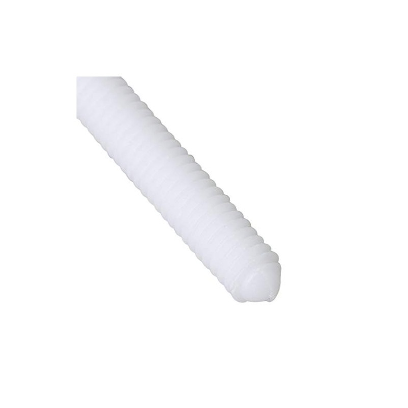 Emptty Rectangular Shaped White Toilet Seat Hinge Bolts Screw Nuts