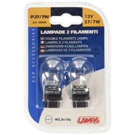 Lampa 58089 Lampada 2 Filamenti, P27, 7W, 12V