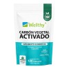 Carbón Vegetal Activado 120 Cápsulas - Wellthy Sabor Sin Sabor