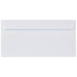 Blake Purely Everyday DL 110 x 220 mm 90 gsm Self Seal Wallet Envelopes (13882/100 PR) White - 100 Count ( Pack of 1)