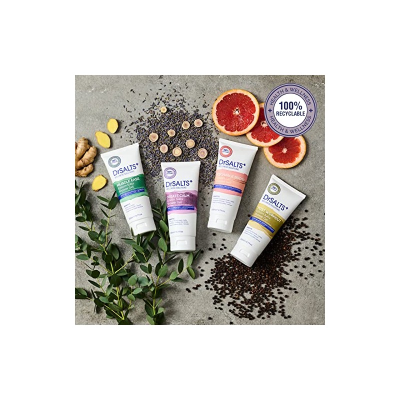 Dr Salts Create Calm Shower Gel - Lavender Chamomile -