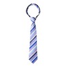 Spring Notion Boy's Striped Woven Zipper Tie Lilac X-Large