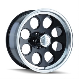ION Alloy Series 171 Black Wheels with Polished Lip 171-5873B