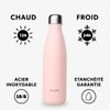 Qwetch - Insulated Flask Pastel Coloured Thermos Flask - Pink