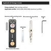 Aluminum Profile Punching Auxiliary DIY Tool, Aluminum Profile Drilling Jig