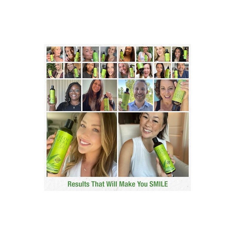 Seven Minerals - Gel de Aloe Vera - 99% Orgánico