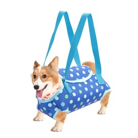 Dog Sling,Dog Sling Carrier for Small Dogs,Soft and Comfortable Can Take Cats and Dogs Out for a Walk,2-In-1design, Can be Carried on The Back or in The Hand,S