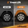 maXpeedingrods 2" Front Leveling Kit for Jeep Liberty KJ KK
