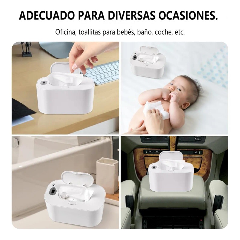 Calentador De Toallitas Húmedas Led Termostato Para Bebés