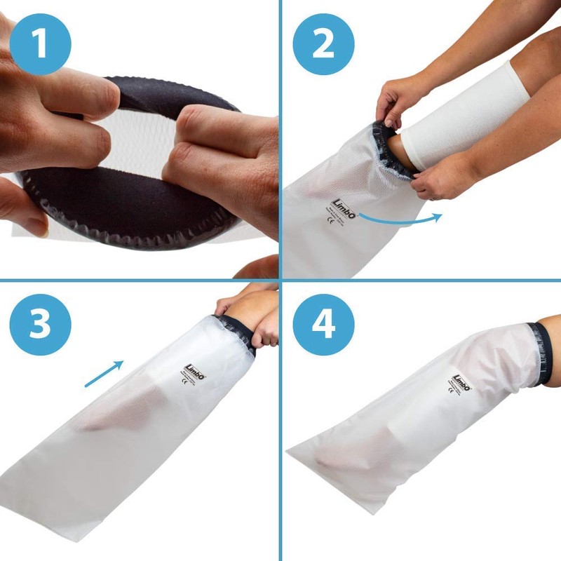 LimbO Waterproof Protectors Cast and Dressing Cover - Adult Half
