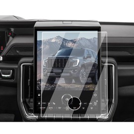 2026 GMC Yukon Screen Protector - For 2025-2026 GMC Yukon/Yukon XL 16.8-Inch Navigation - 9H Tempered Glass HD 2025-2026 Yukon(Elevation/AT4/AT4 Ultimate/Denali/Denali Ultimate) Accessories Glossy