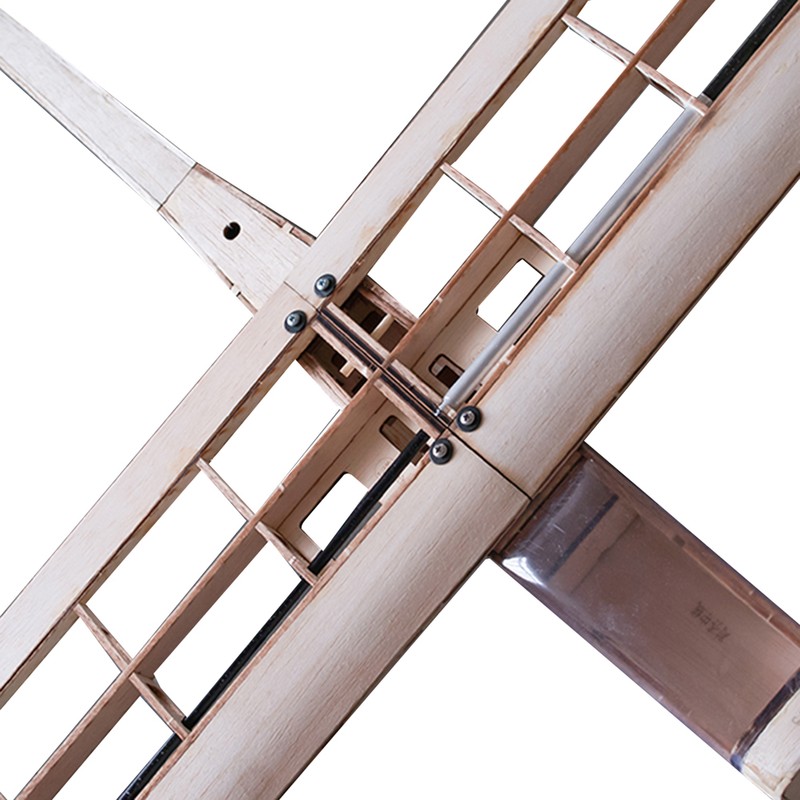 F1501 Balsa Airplane Glider 1550mm Wingspan Easy to Control Wood
