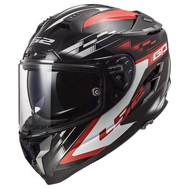 LS2 Helmets Challenger GT Full Face Street Helmet (GP Red/Black - XXX-Large)