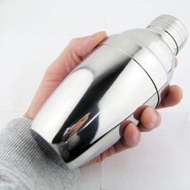 Nagao Cocktail Shaker, 11.8 fl oz (350 ml), 18-8 Stainless Steel, Made in Japan
