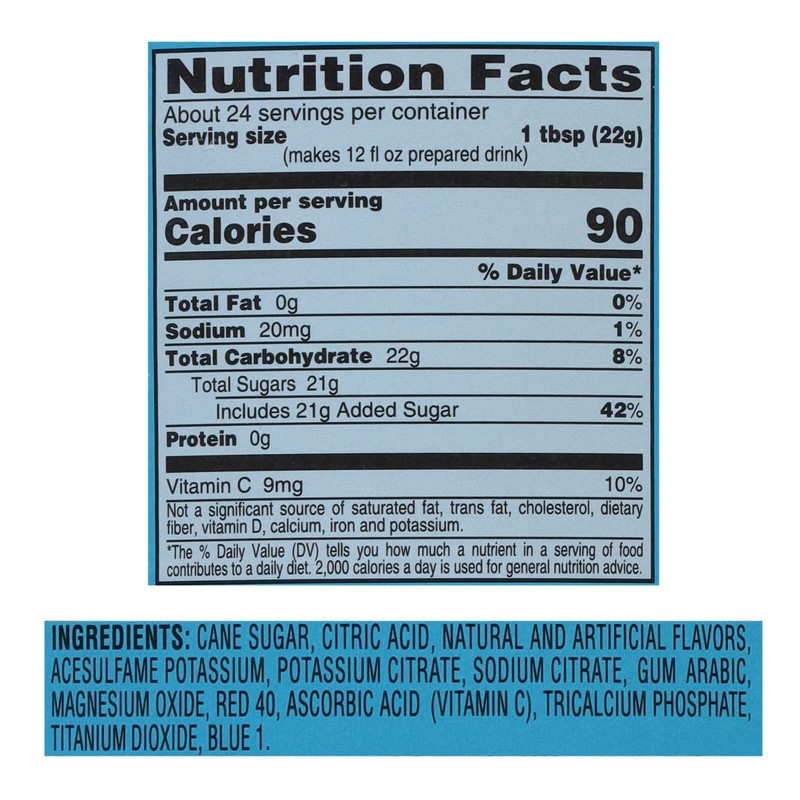 4C Powdered Drink Mix Canister, Fruit Punch 6 Pack, 9