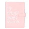 100 Envelopes Challenge Binder Waterproof A5 Money Saving Budget Binder