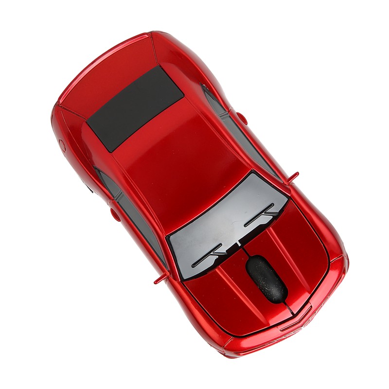 Race Car Wireless Mouse Sports Car Computer Mouse 2.4 GHz