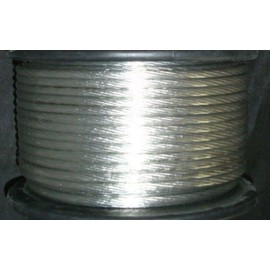 20ft. - Silver True 8 Gauge Power Ground Ultra Flexible Amplifier Cable Car Audio