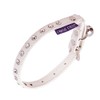 Diamante Velvet Adjustable Cat Safety Collar With Bell Made By