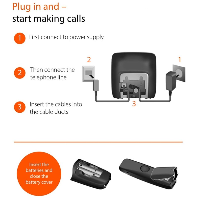 Gigaset Comfort 552 Duo - 2 Cordless Phones - Made