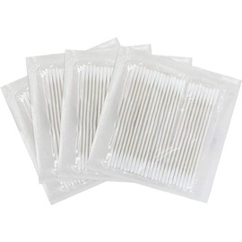 100 x CHB Fibre Optic Anti Static & Lint Free Cleaning Buds, LC FC SC ST MU Swabs for Cleaning Optical Ports, SFPs, Splice Machines, Cleavers, Connectors, and OTDR Ports 2.5mm