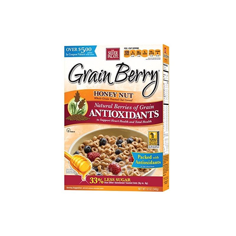Grain Berry Honey Nut Toasted Oats, 12 Ounce