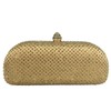 Boutique De FGG Women's Crystal Clutch Evening Bag Bride Handbags