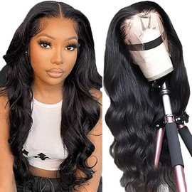 2 GS 13X6 1B BB Lace Frontal Human Hair Wig 14 Inch