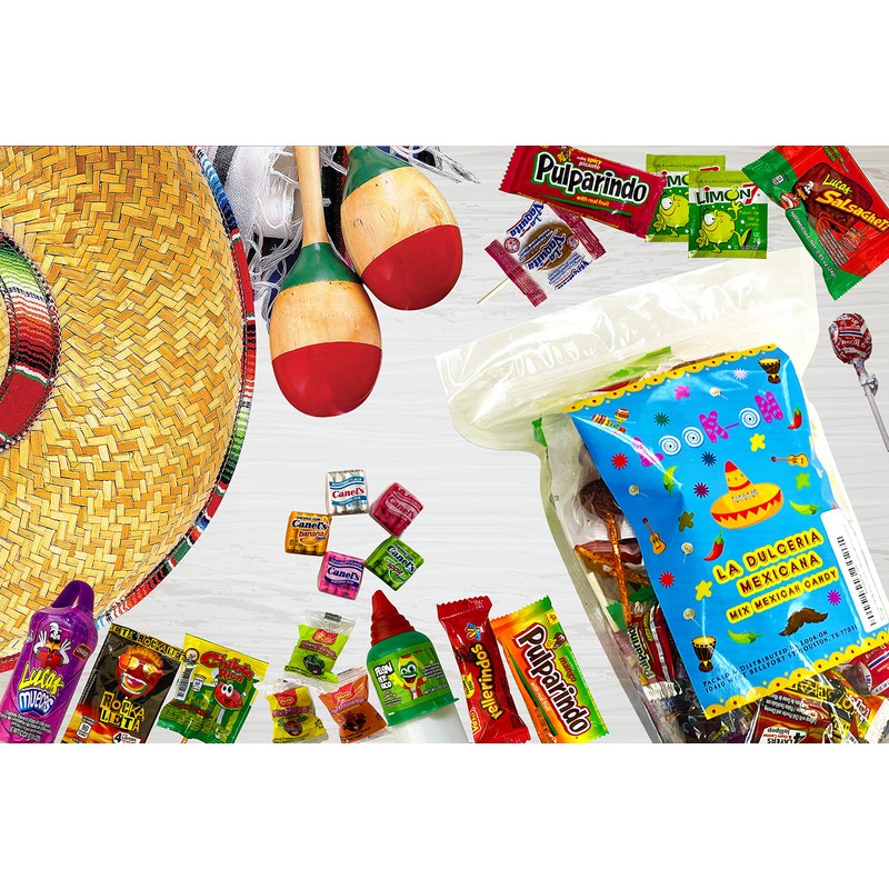 Mexican Candy Assortment (32 Count) Variety of Spicy, Sweet, Sour