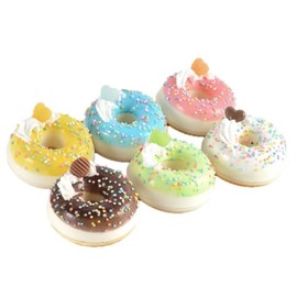 speed mao Delicious Donut Food Sample Food Model Set of 6