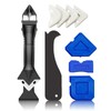 10 PCS Silicone Caulking Tools (Stainless Steel head) 5 in