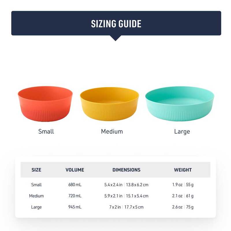 Sea to Summit Passage Bowl Small Blue