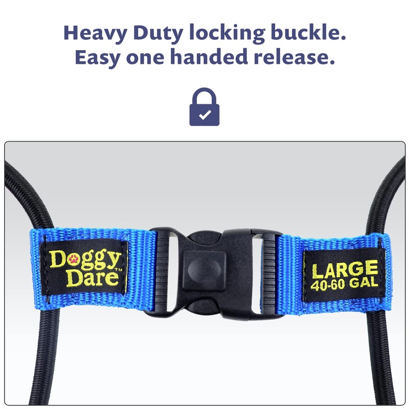 Doggy Dare Trash Can Lock - Large - Fits 45